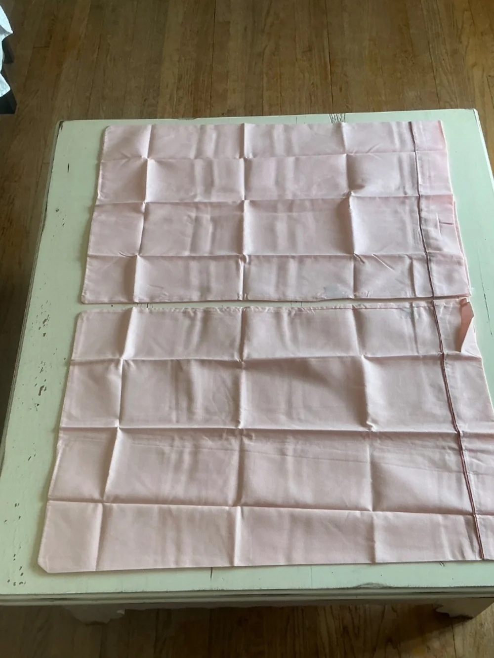 NWOT 4 Vintage Fieldcrest Cannon Cotton Fresh Pink standard Pillowcases
